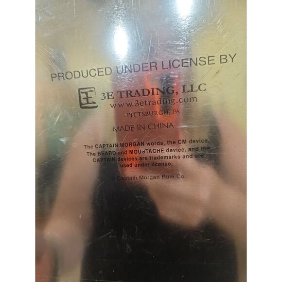 CAPTAIN MORGAN WHISKEY METAL BAR / PUB SIGN 18" X 12" (15E) - Picture 9 of 9